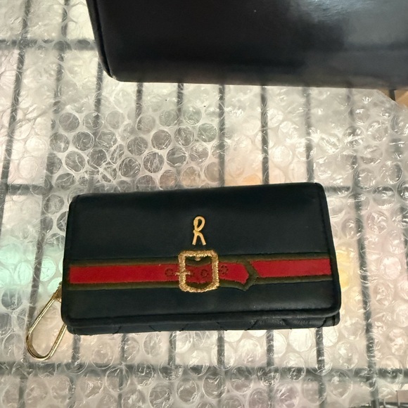 Roberta Di Camerino leather key case card holder made in Italy - Picture 3 of 16